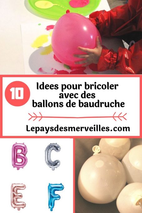 10 idées d'activités avec des ballons de baudruche