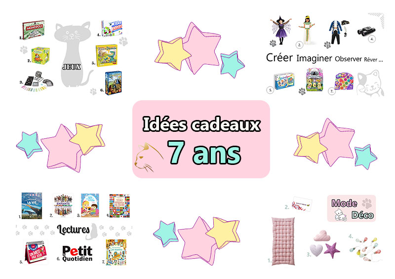 Cadeau Noël fille 7 ans