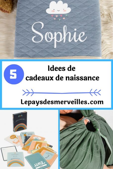 Idées de cadeaux utiles pour une naissance