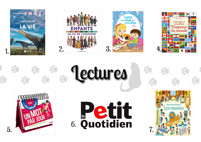 idées cadeaux de livres pour enfant de 7 ans