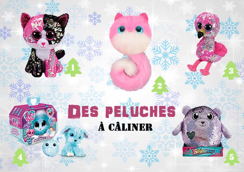 Peluches pour Noël