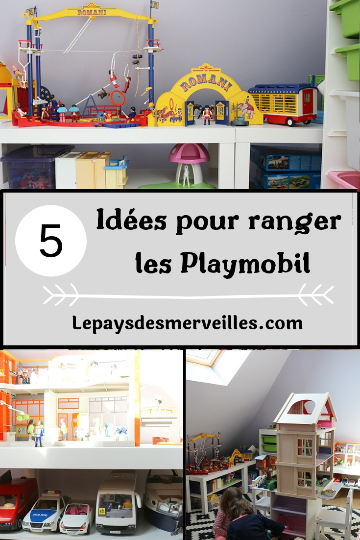 Rangement des Playmobil 5 idées pour résoudre ce cassetête