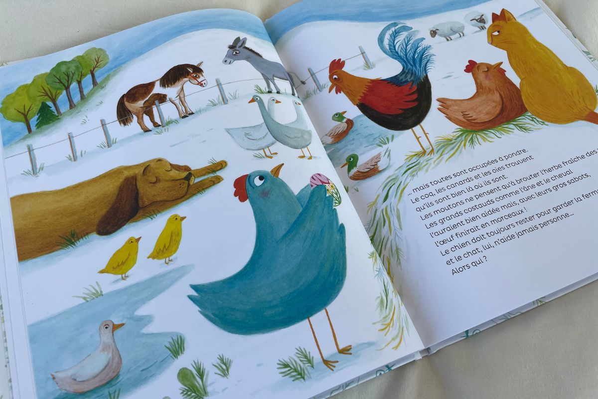 animaux de la ferme illustration