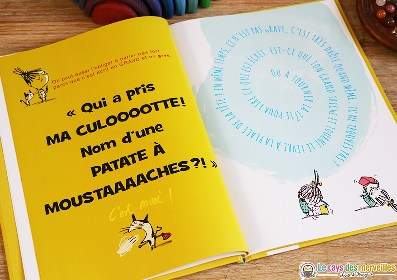 Illustrations du livre Oh non, pas un livre ! 