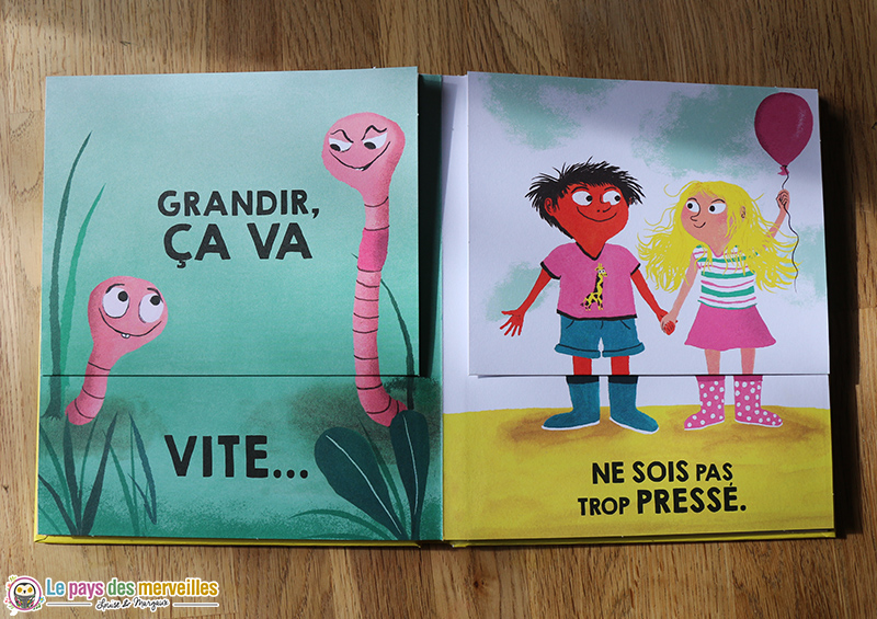 Livre enfant avec pages à déplier