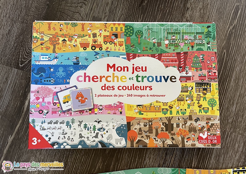 Mon jeu Cherche et trouve des couleurs