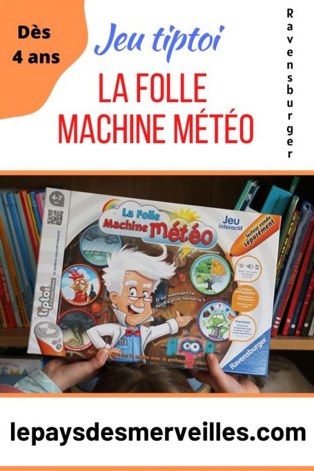 jeu tiptoi la folle machine meteo