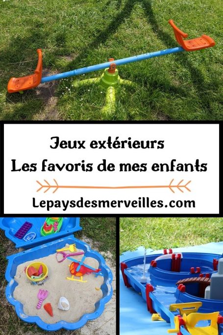 Meilleurs jeux d'extérieur pour enfant