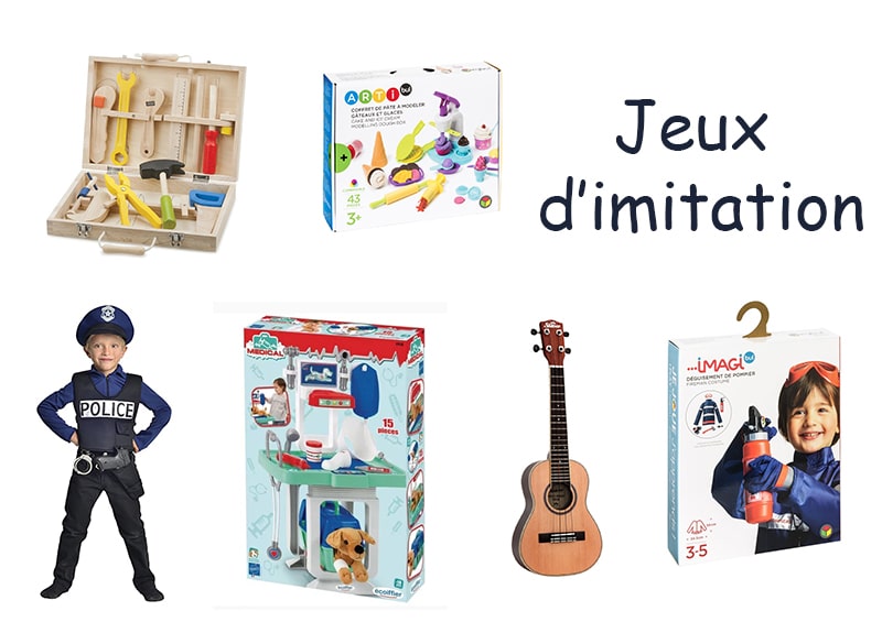 jeux d'imitation pour Noël 3 ans 