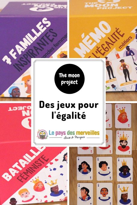 The moon project, des jeux pour parler d'égalité avec les enfants