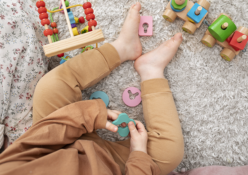 Important jouets dans le développement des enfants