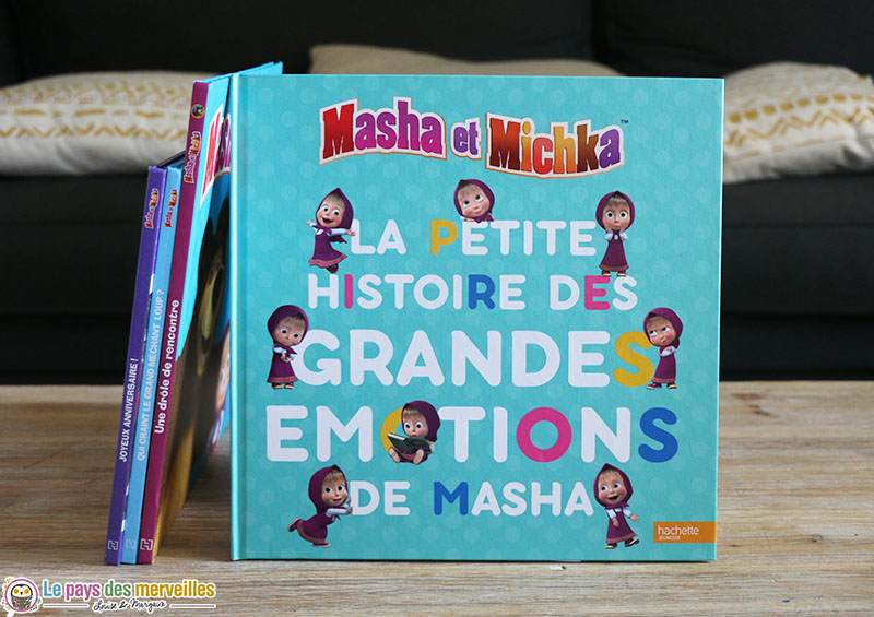 Masha et Michka, la petite histoire des grandes émotions de Masha