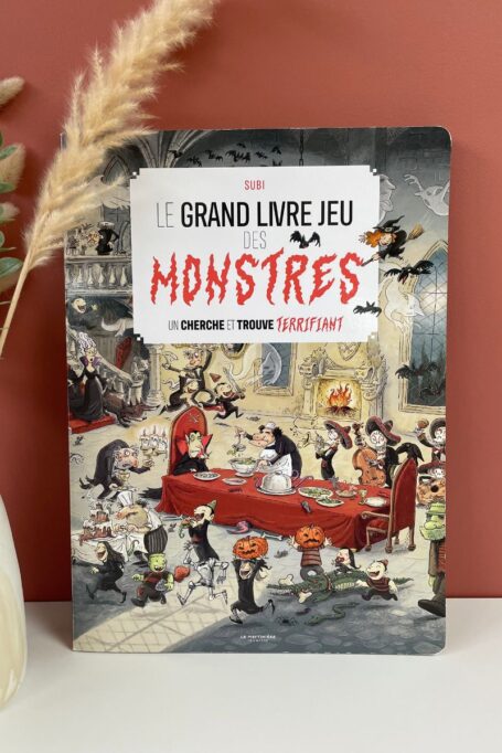 Cherche et trouve Le grand livre jeu des monstres