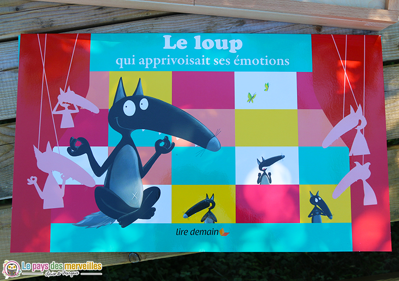 Pochette Le loup qui apprivoisait ses émotions