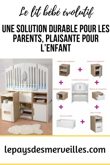 Lit bébé évolutif