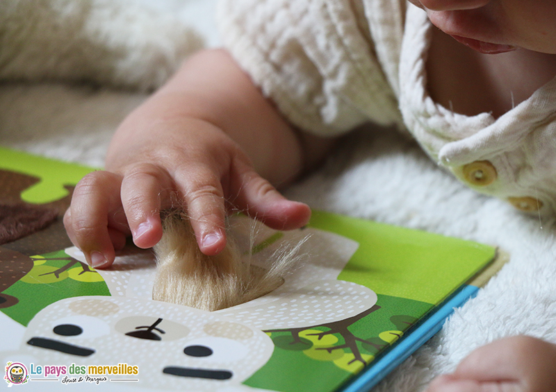 Livre sensoriel bébé , Livre à toucher bébé , Livre tactile