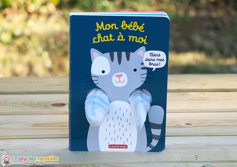 livre marionnette mon bébé chat à moi