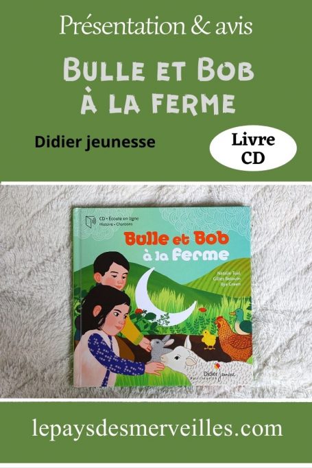 Livre-CD Bulle et Bob à la ferme 