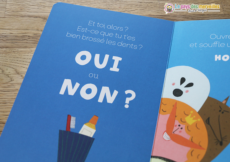 Livre pour les enfants sur le lavage des dents