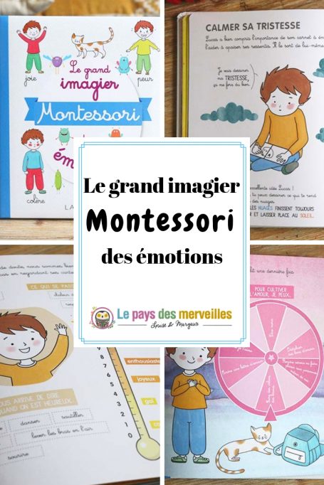 Le grand imagier Montessori des émotions 
