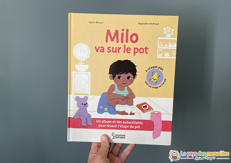 milo va sur le pot, livre sur la propreté