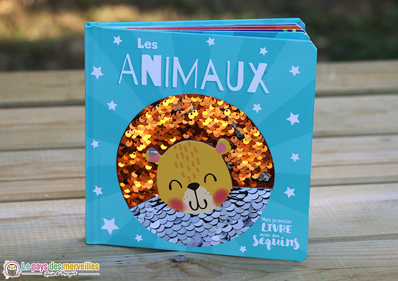 Mon premier livre avec des sequins les animaux