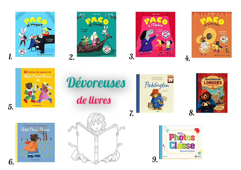 Idées de livres pour les enfants de 4 ans