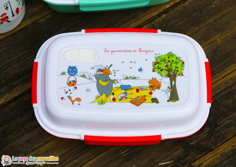 lunchbox personnalisée pique-nique animaux