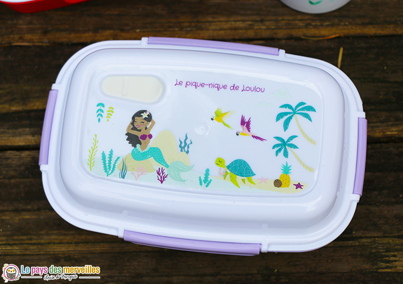 lunchbox personnalisée sirène