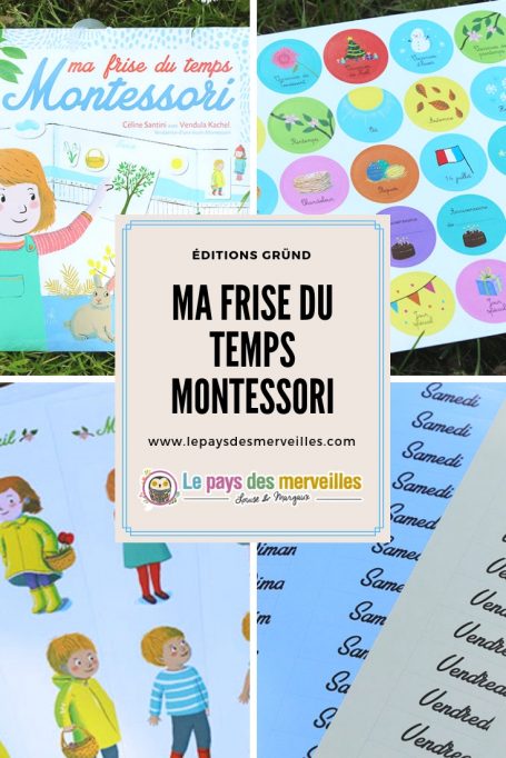 Ma frise du temps Montessori aux éditions Gründ