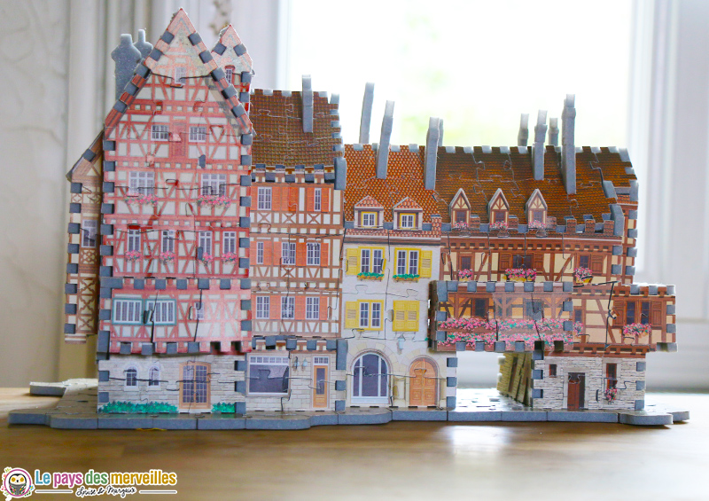 Maison d'Alsace en puzzle 3 dimensions