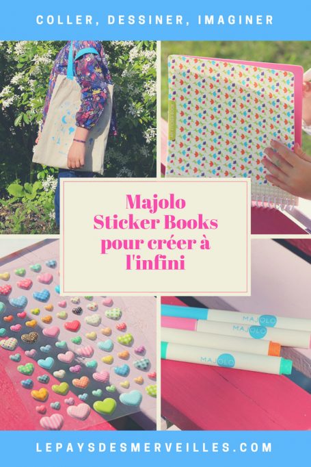 Majolo, des sticker books pour créer à l'infini