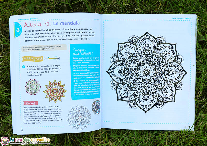 Coloriage Mandala pour apprendre à se concentrer