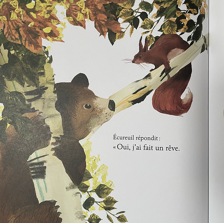 écureuil et ours