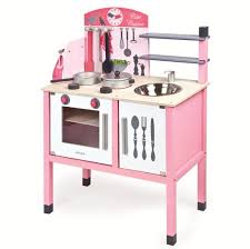 Petite cuisine en bois rose Janod