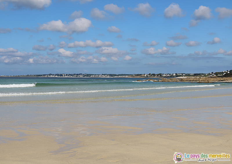 plage de Gwendrez à Plouhinec