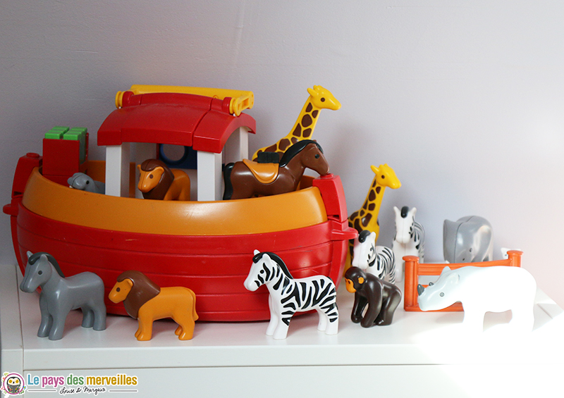 Animaux et bateau 123 playmobil