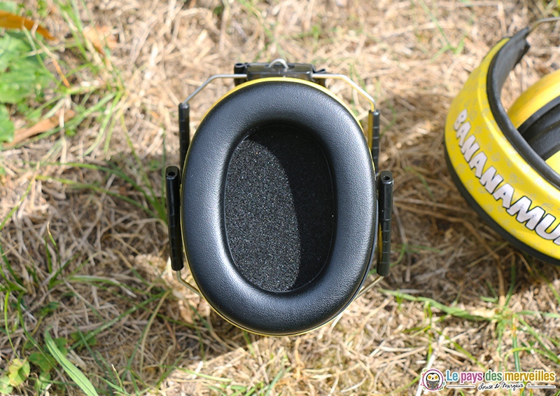 Casque anti-bruits avec mousse confortable