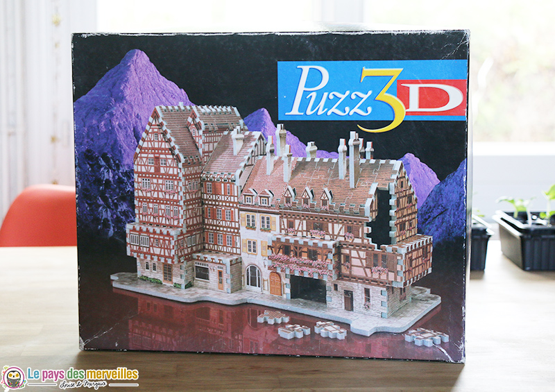 Puzzle 3D maison du Rhin