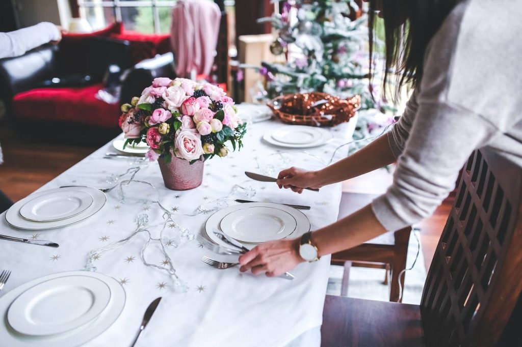 table repas de famille