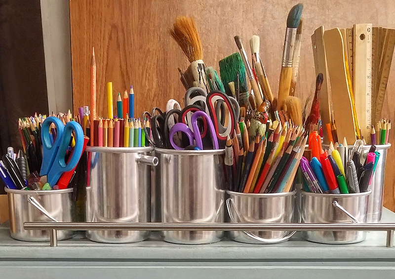 pots à crayons 