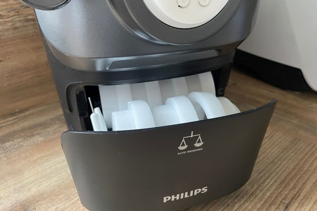 Tiroir de rangement des disques