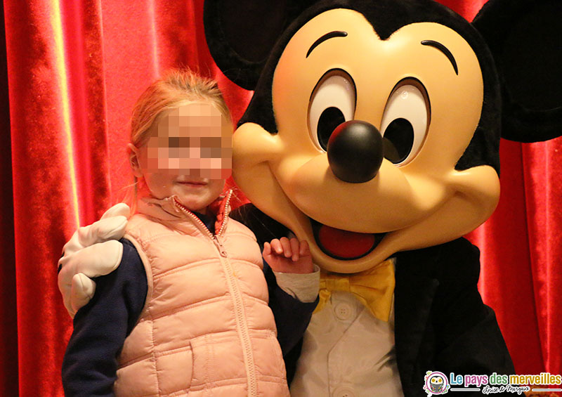 Rencontre avec Mickey à Disney