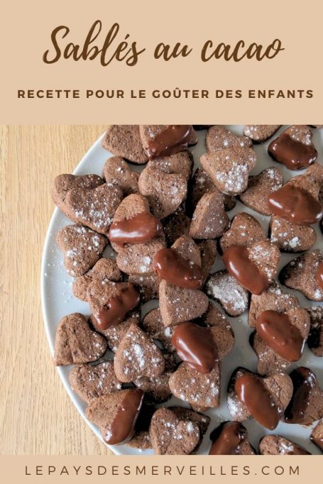 recette des sablés au cacao