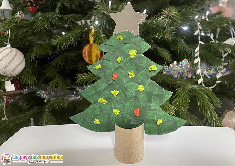 Sapin support rouleau papier toilette 