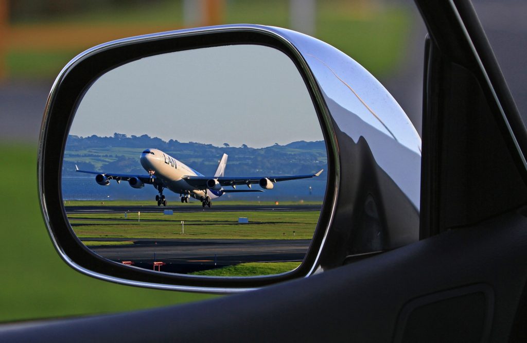 se rendre à l'aéroport en voiture