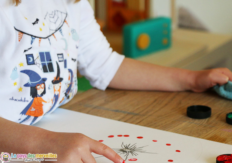 Utilisation de la Lunii pendant les activités créatives des enfants