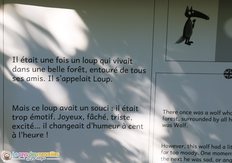 Texte du conte le loup qui apprivoisait ses émotions