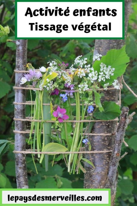 tissage végétal