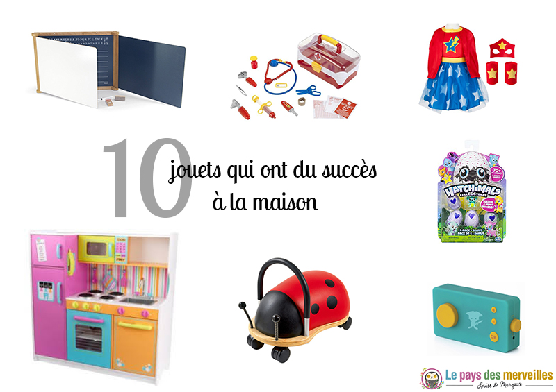 Top 10 des jouets qui ont du succès 